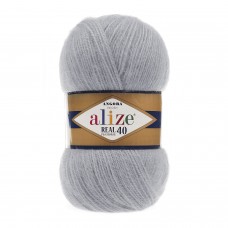 ALIZE ANGORA REAL40 21 серый